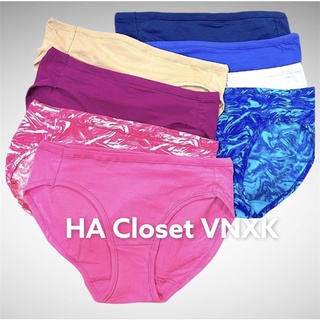 Combo 5Quần Lót Cotton Hanes Xuất Mỹ