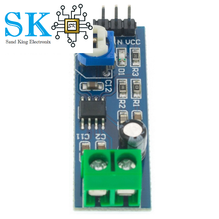 Mô Đun Khuếch Đại Âm Thanh Lm386 200 Lần Đầu Vào 5V-12V