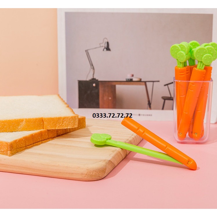 Kẹp Gói, Miệng Túi Bảo Quản Thực Phẩm Hình Đáng Yêu