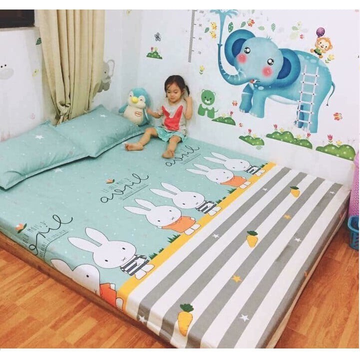 GA CHỐNG THẤM 20CM [GOODMAMA] 100% COTTON -BẢO HÀNH 6 THÁNG LỔI 1 ĐỔI 1