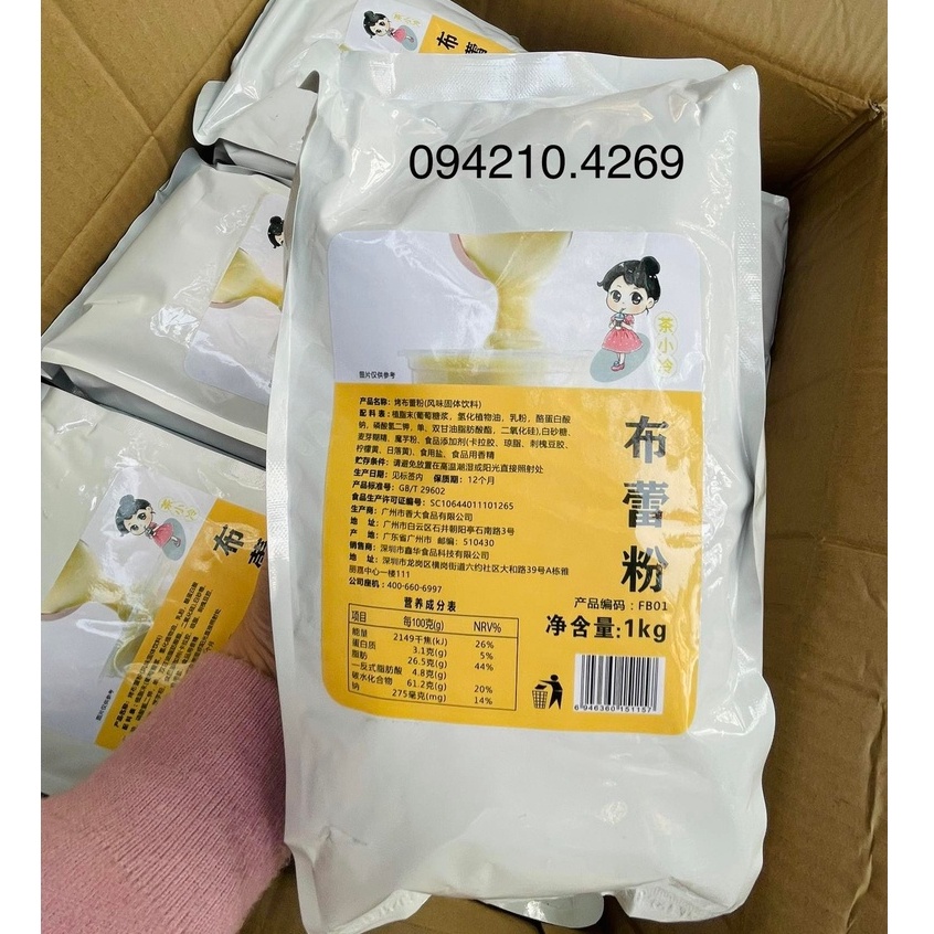 Bột Kem Trứng BÚP BÊ 1Kg kiểu the Alley- BAO BÌ MỚI