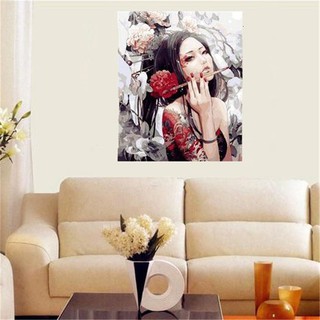 Bộ tranh vẽ canvas tự làm kích thước 40*50cm