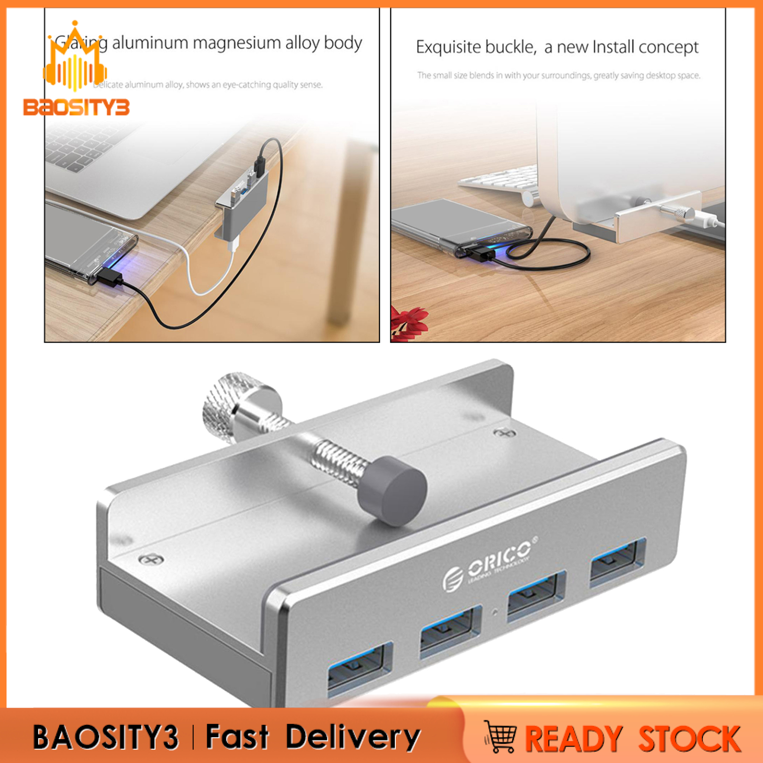 Bộ Chia 4 Cổng Usb 3.0 Mh4Pu | BigBuy360 - bigbuy360.vn