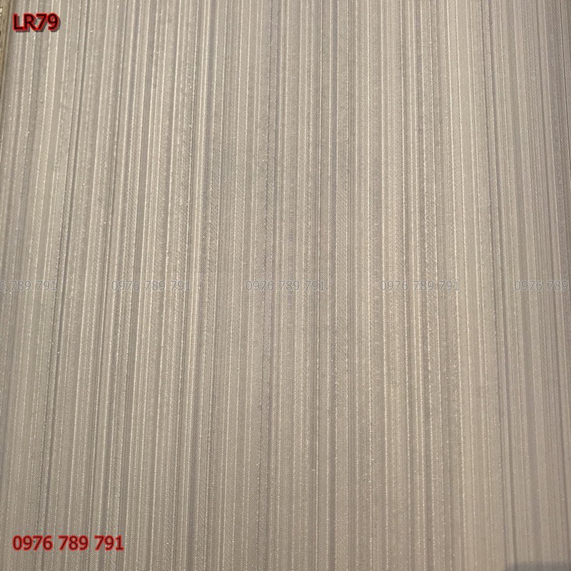 10m Giấy Dán Tường Trơn Dây Chỉ Dọc Cho Phòng Ngủ, Phòng Khách, Lụa Không Keo, Nhiều Màu lựa Chọn