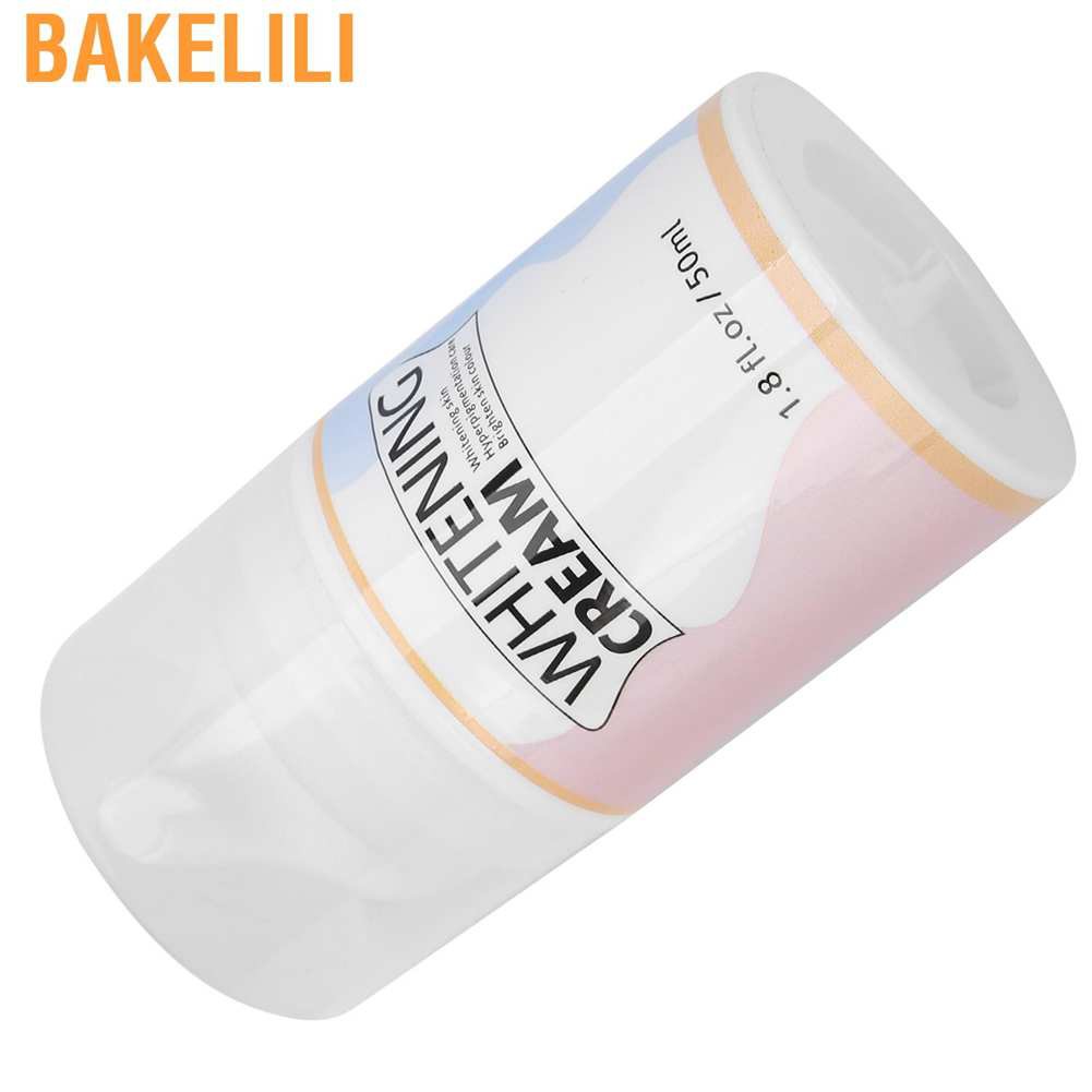 Bakelili Whitening Cream Brightening Skin Tone Moisturizing Lightening for Knee Elbow Underarm 50ML