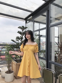 Váy trễ vai 6 màu