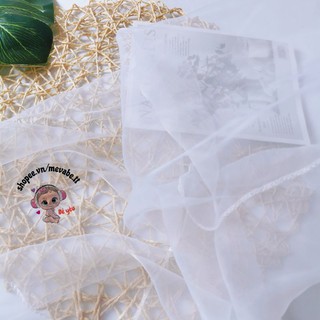 Khăn voan cho bé khổ rộng