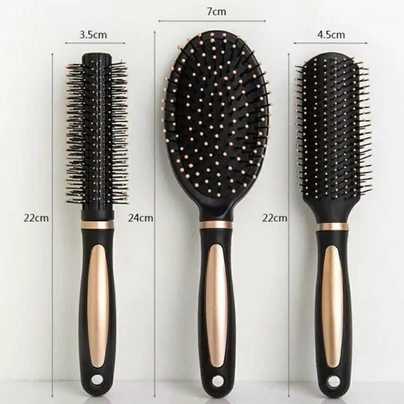 D876 Set 3 lược chống rối, gỡ rối