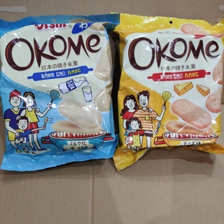 Bánh gạo rang okome oishi gói 111g