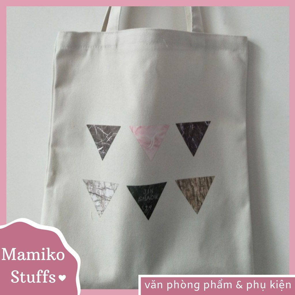 TÚI TOTE TÚI VẢI CANVAS TRIANGLE