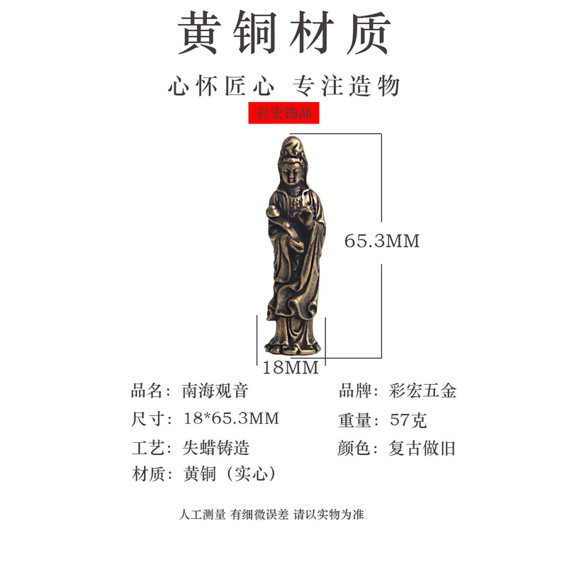 Mô Hình Tượng Phật Bằng Đồng Thau Để Bàn