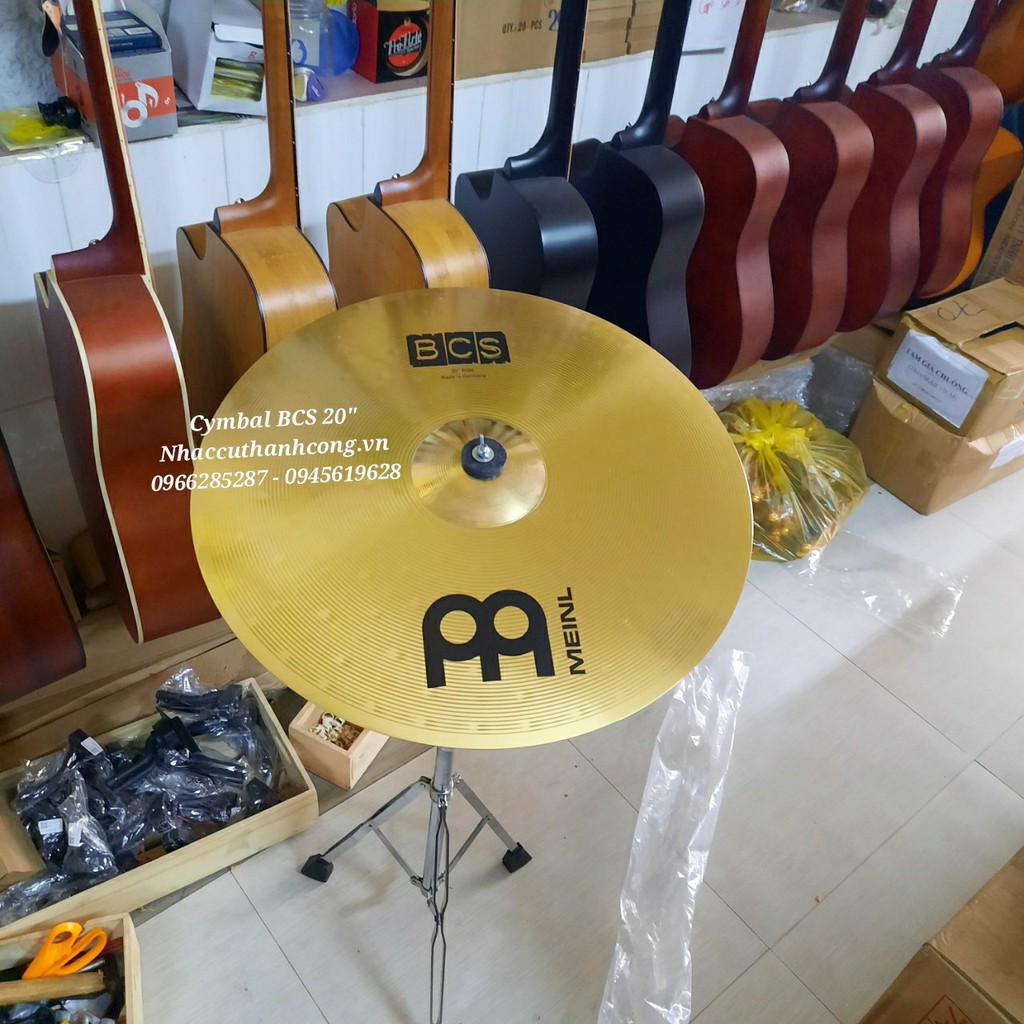 Lá cymbal ride 20 inch Meinl Đức
