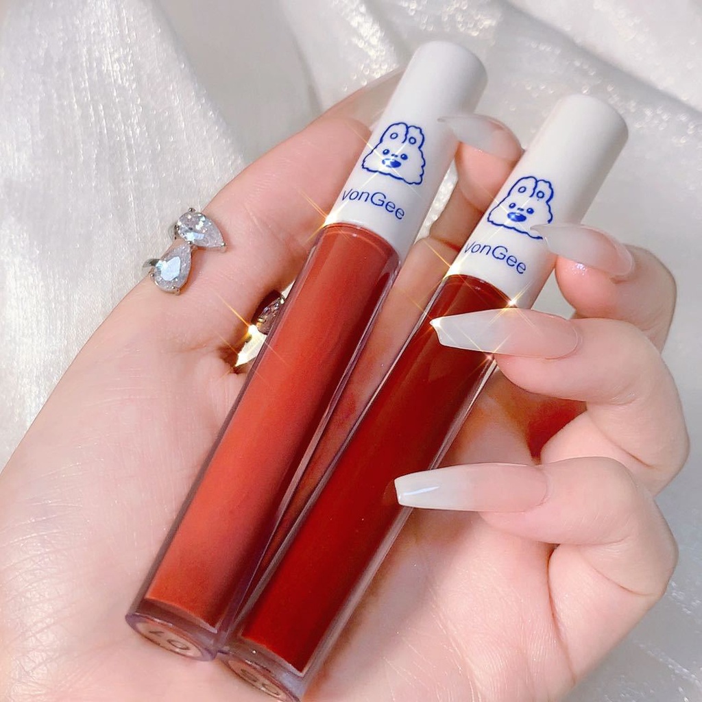 Set 5 Son Kem Lì VONGEE Thỏ Bông Trắng | BigBuy360 - bigbuy360.vn