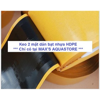 GEOTAPE - BĂNG KEO 2 MẶT DÁN & NỐI BẠT HDPE **CHỈ CÓ TẠI MAX'S AQUASTORE**