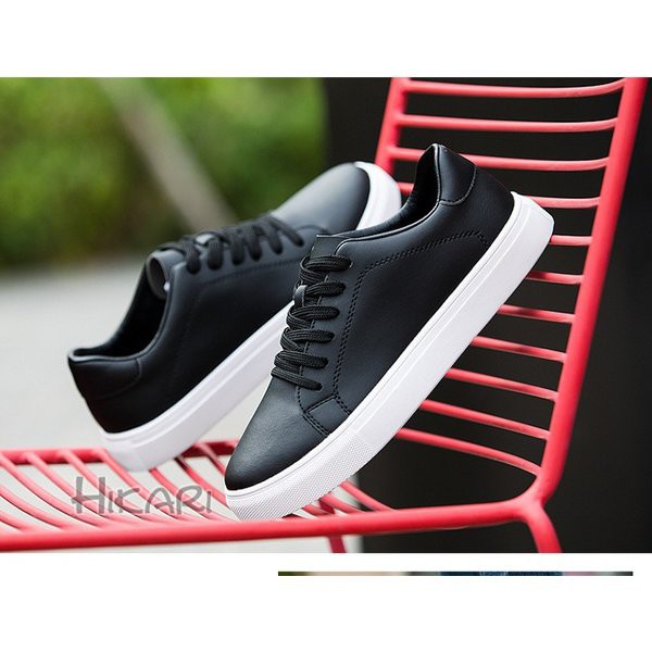 Giày nam thể thao - Giày sneaker ( Đen Bóng ) FREESHIP ĐƠN [99K]