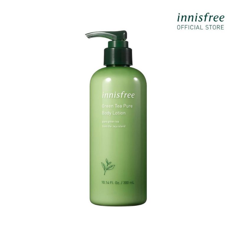 Sữa dưỡng ẩm toàn thân hương trà xanh innisfree Green Tea 300ml