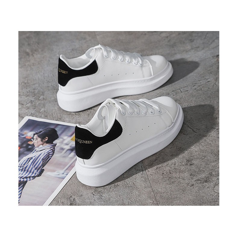 Giày Buộc dây Sclipon nam nữ nam nữ gót đen sinh viên dễ phối đồ 09 Alex-MC AN211 Shalla {siêu rẻ}