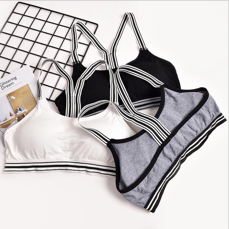 Bra Kẻ Sọc Kèm Mút Nâng Ngực Cho Phái Nữ