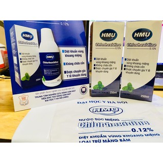 Nước súc miệng HMU có chứa Clohexidine