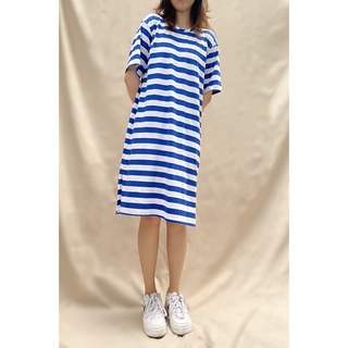 Đầm thun cotton thun đầm thun phom suông
