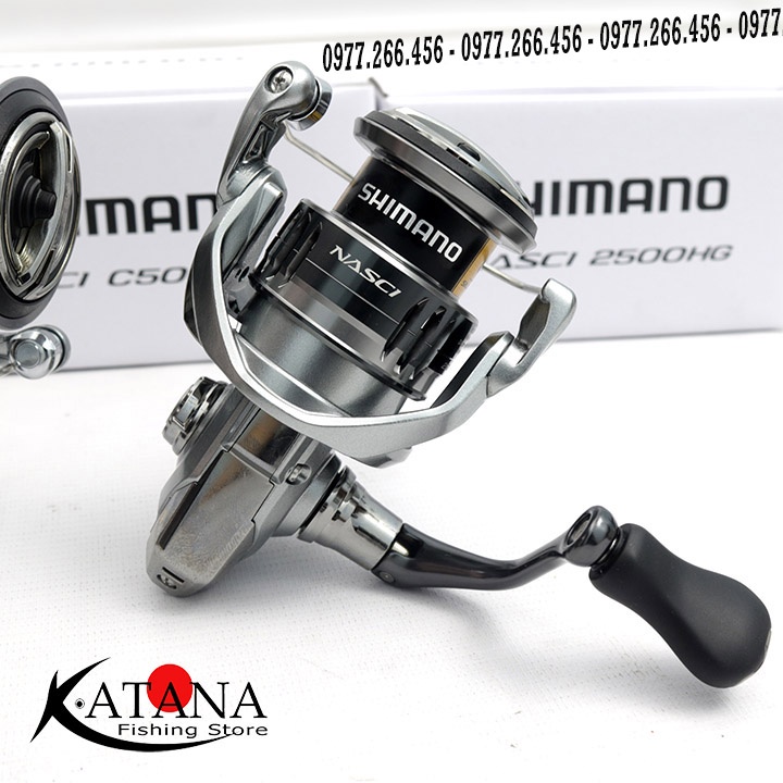 Máy Câu Cá Shimano Nasci - Mẫu mới - thiết kế mới