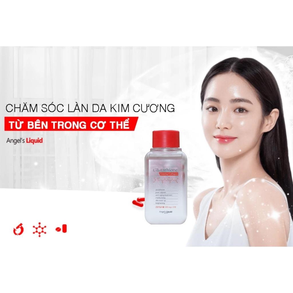 Viên Uống Trắng Da Angel's Liquid Glutathione Ever Collagen 72 Viên