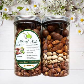 Mixed Nuts 3 - Mix 4 loại hạt dinh dưỡng cao cấp (500Gr)