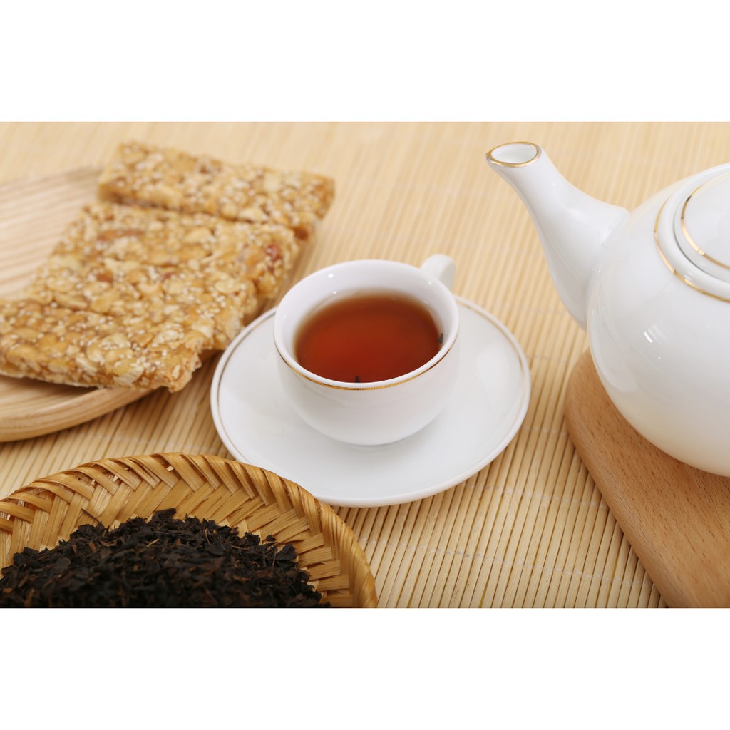 TRÀ ĐEN Mộc Châu cao cấp 200g (nhãn vàng) - The Lover Tea