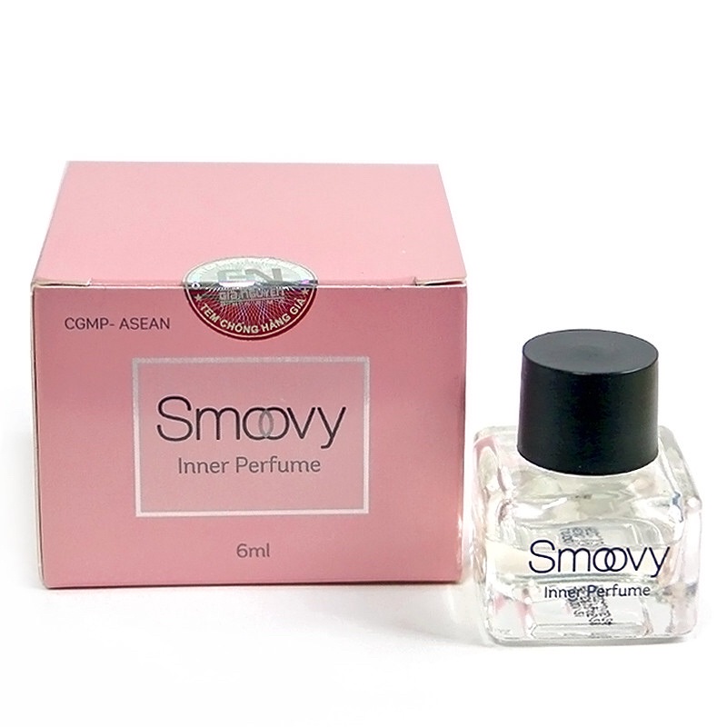 Nước hoa vùng kín Smoovy Inner Perfume - Chai 6ml dùng hàng ngày