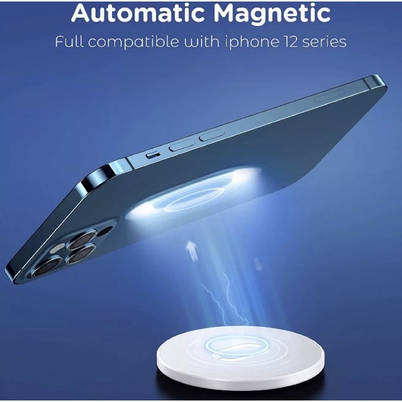 Đế Sạc Nhanh Siêu Mỏng Joyroom 15W, Sạc Không Dây Nam Châm  Cho 12 13 Huawei