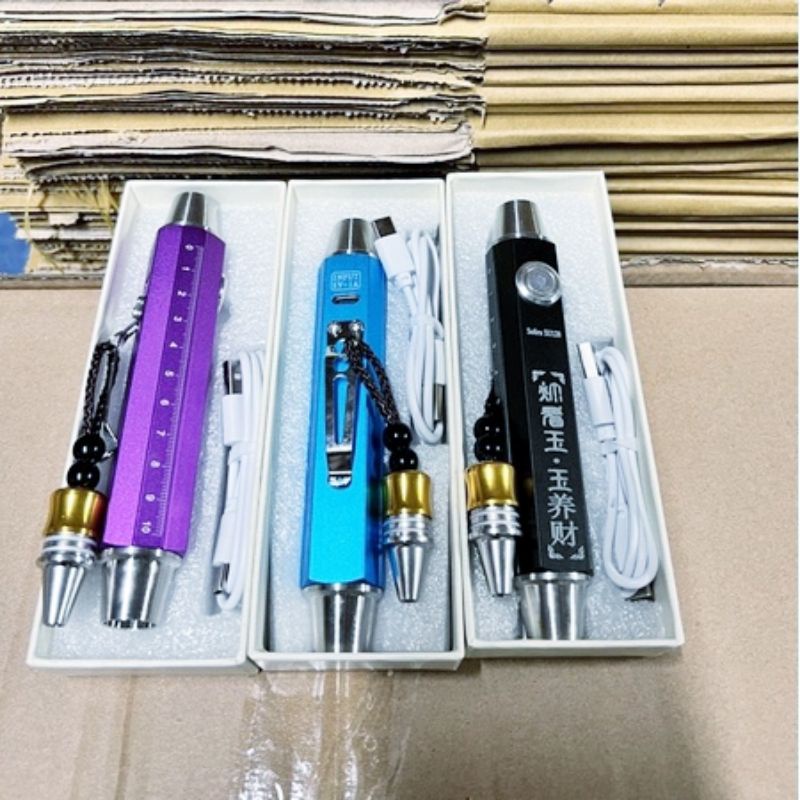 Đèn Pin Soi Đá 2 Đầu Có Ánh Sáng Trắng - Vàng