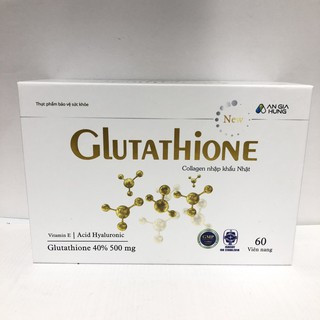 Glutathione new collagen viên uống trắng da lọ 60 viên ( mẫu mới)