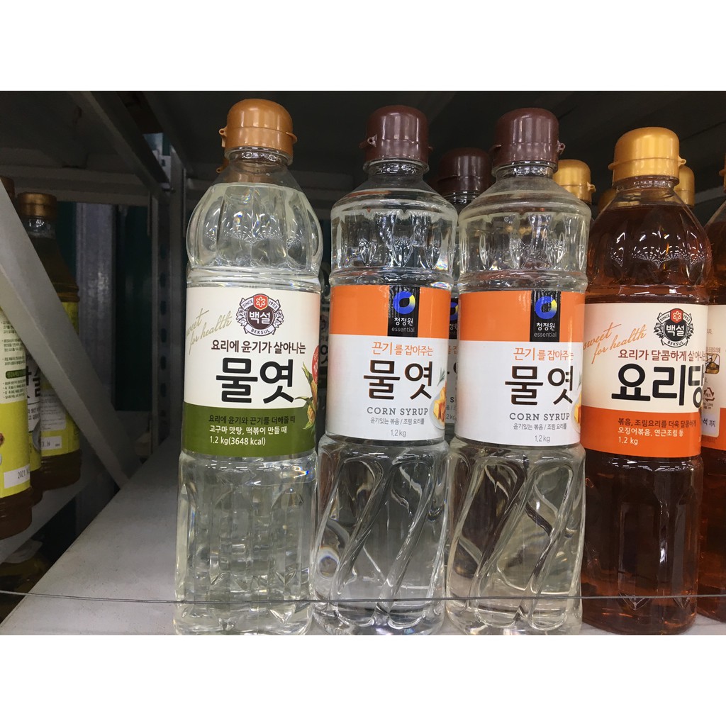 NƯỚC ĐƯƠNG MẬT NGÔ 700G/1,2KG DAESANG LÀM BÁNH TRUNG THU HÀN QUỐC