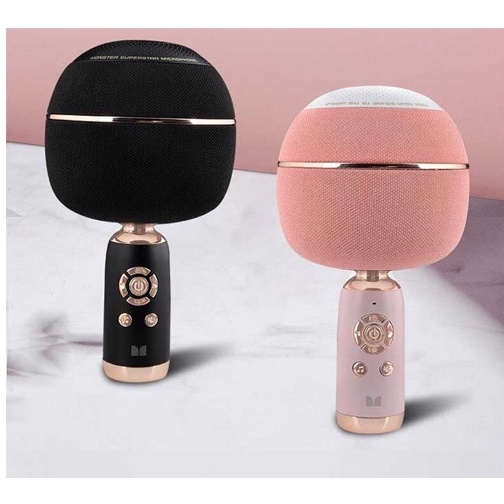 Micro Karaoke Tích Hợp Loa Bluetooth Monster M97  3 Chế Độ Thay Đổi Giọng Nói - BHành 12 Tháng