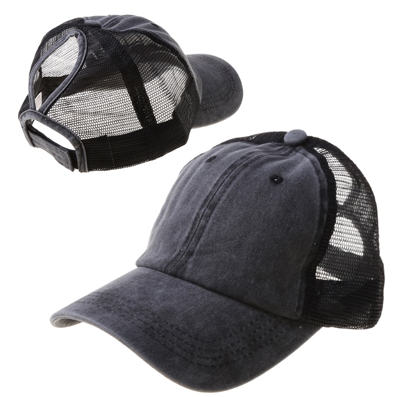 Mũ Lưỡi Trai Phối Lưới Thời Trang Cho Nữ