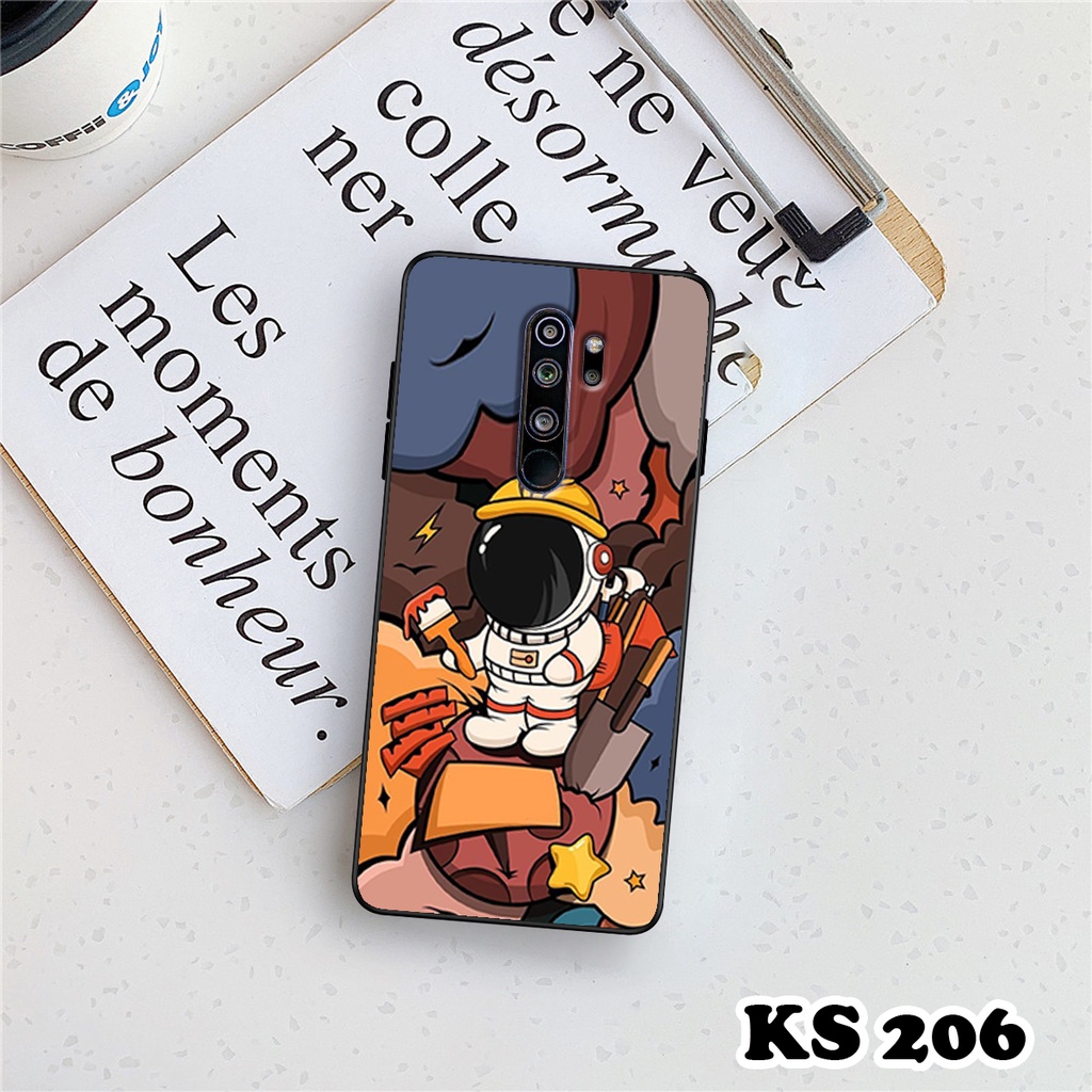 Ốp lưng Xiaomi Redmi Note 8 - Xiaomi Redmi Note 8 Pro - Ốp in hình Phi hành gia, chất liêụ TPU chống va đập