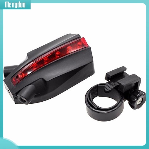 Đèn đuôi xe đạp laser 5 LED cảnh báo xi nhan chuyên dụng