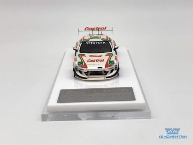 Xe Mô Hình Rocket Bunny V3.5 Castrol Style Limited 499pcs FuelMe 1:64 ( Trắng )