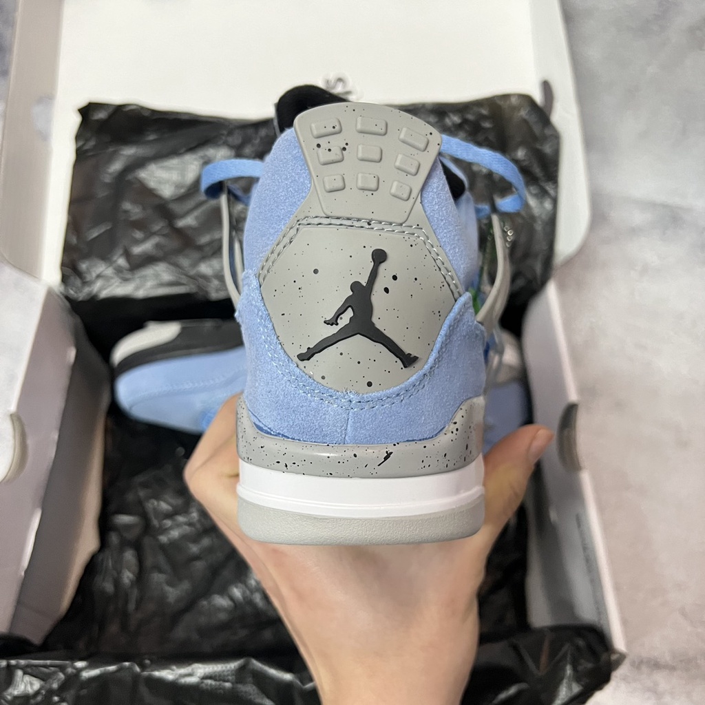 Giày Sneaker Jordan 4 Retro “University Blue” - Bản Tiêu Chuẩn