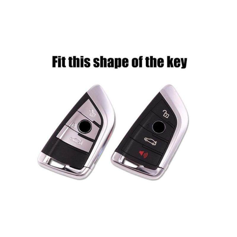 Bao Da Sợi Carbon Bảo Vệ Chìa Khóa Điều Khiển Từ Xa Cho BMW X5 F15 X6 F16 G30 7 G11 X1 F48
