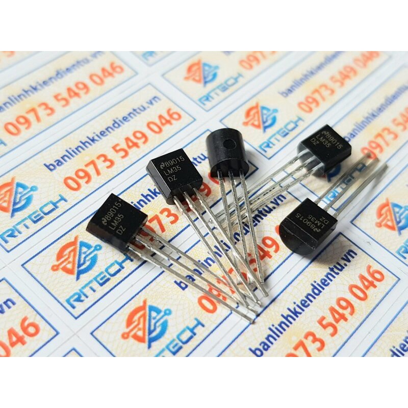 LM35 LM35D LM35DZ LM35CZ cảm biến nhiệt độ TO-92