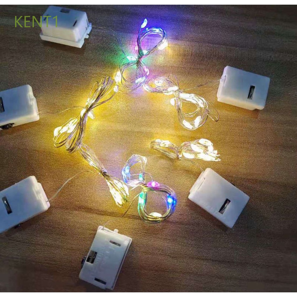 KENT  Led copper wire decorative lights New Year bedroom home decoration bedroom/Christmas/New Year window decoration battery powered