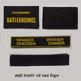Balo quân đội tặng kèm 2 logo PUBG