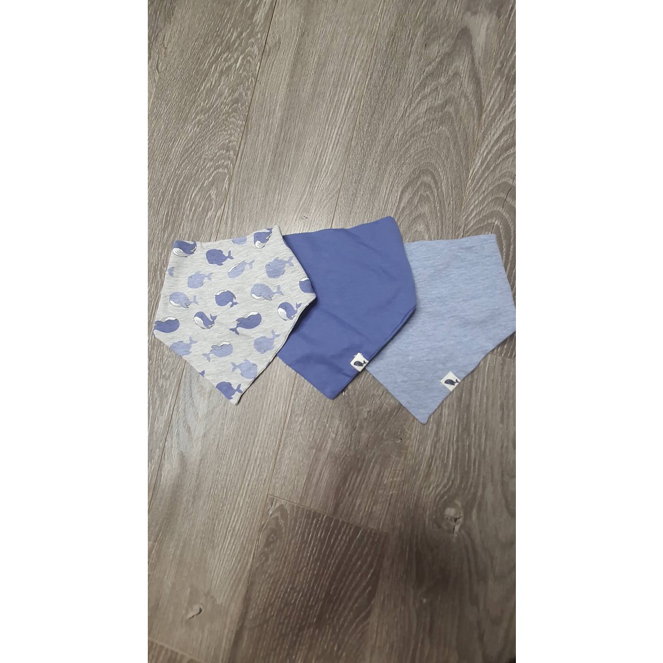 Bộ 3 yếm cổ dễ thương HM cho bé