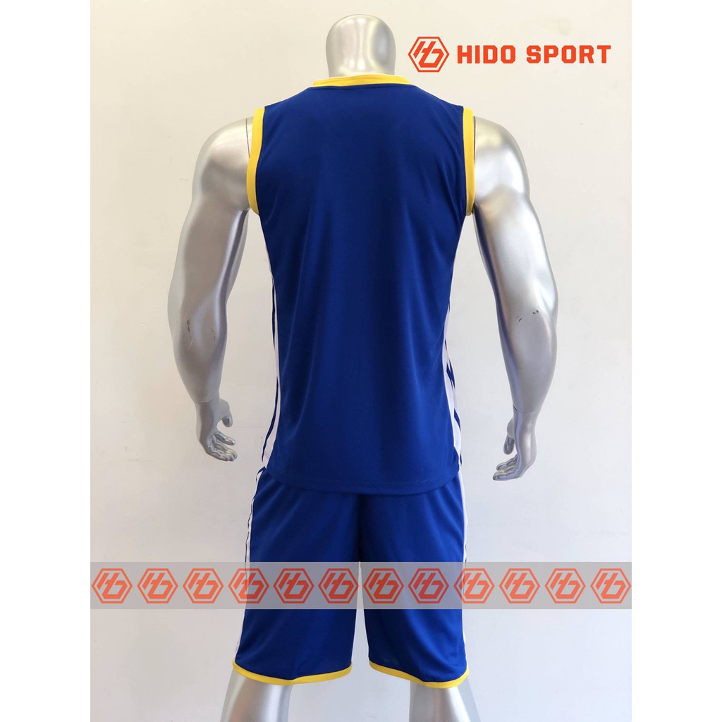 Bộ quần áo Bóng Rổ BULIS Màu XANH DƯƠNG NBA Cao Cấp