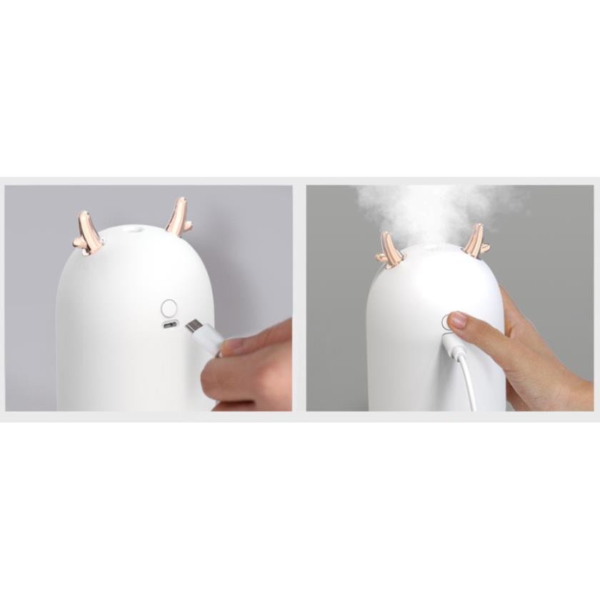 Máy phun sương mini Humidifier M106, dung tích 300ml, nhỏ gọn và đáng yêu