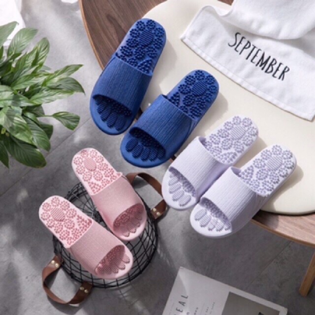 Dép đi trong nhà nam nữ Massage chân
