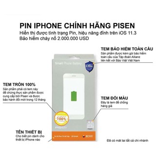 Pin pisen iphone 5 .5s .6 .6s.6plus..6splus