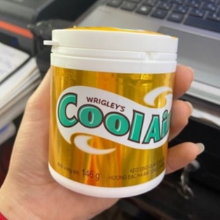 Kẹo Gum Cool Air Hương Mật Ong Chanh Hũ 146g