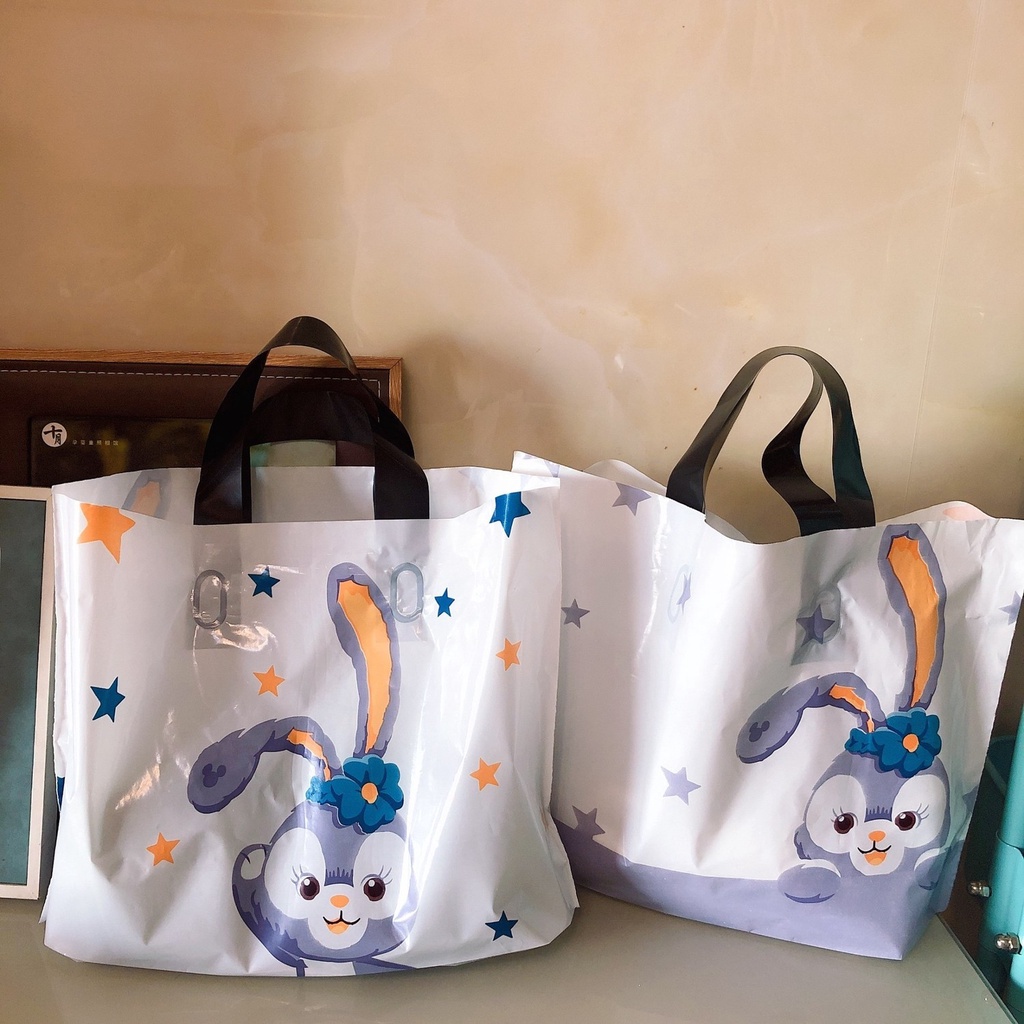 Túi Nhựa Xách Tay Đựng Quần Áo Mới Hình Duffy Belle Belle